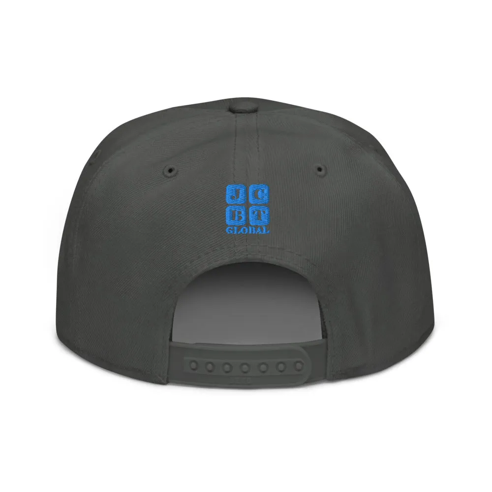Snapback Hat "1052-0141 Reach For The Stars (Blue Logo)"