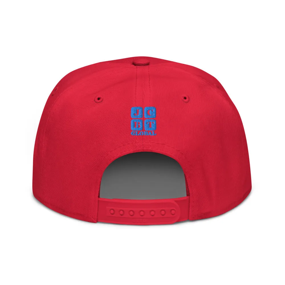 Snapback Hat "1052-0141 Reach For The Stars (Blue Logo)"