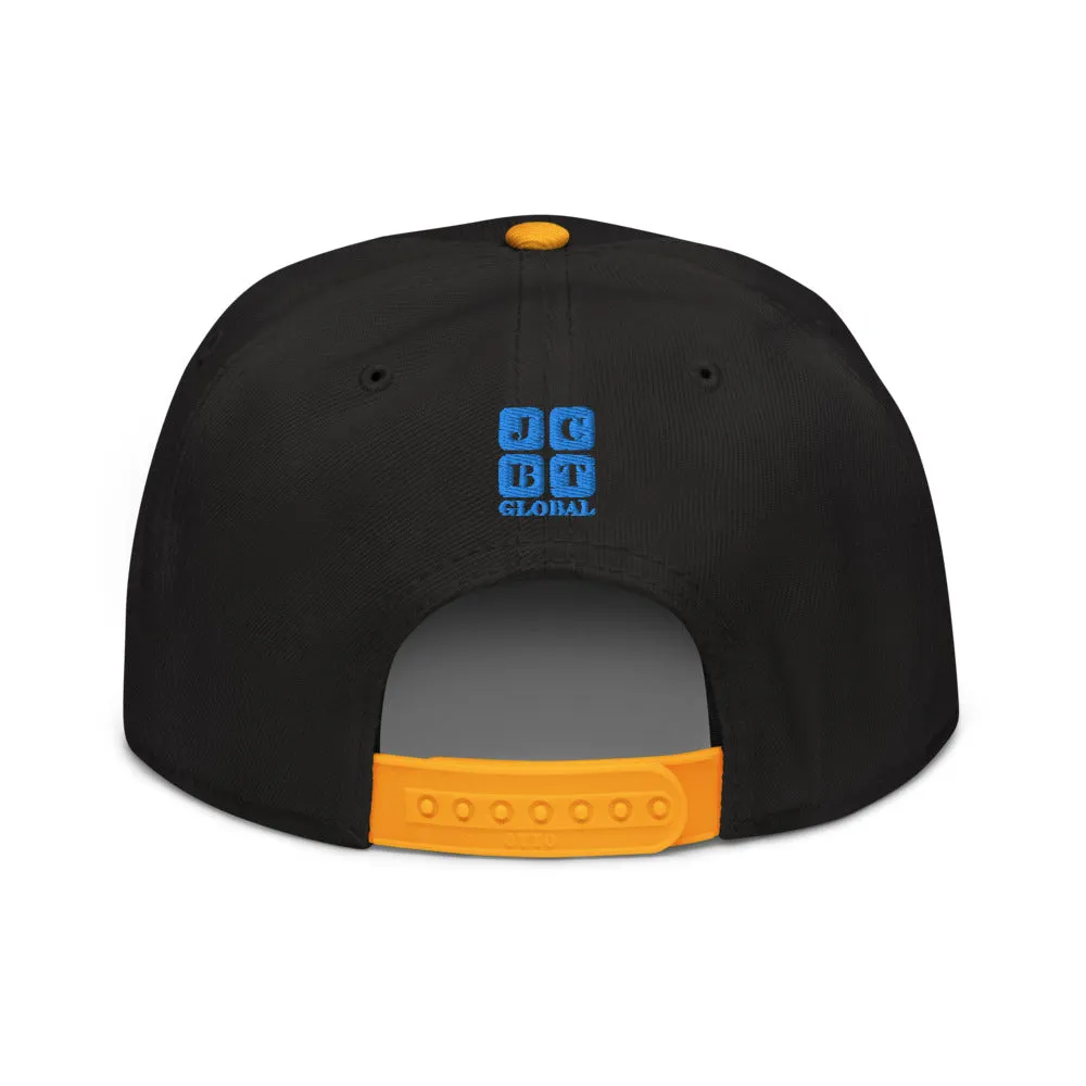 Snapback Hat "1052-0141 Reach For The Stars (Blue Logo)"