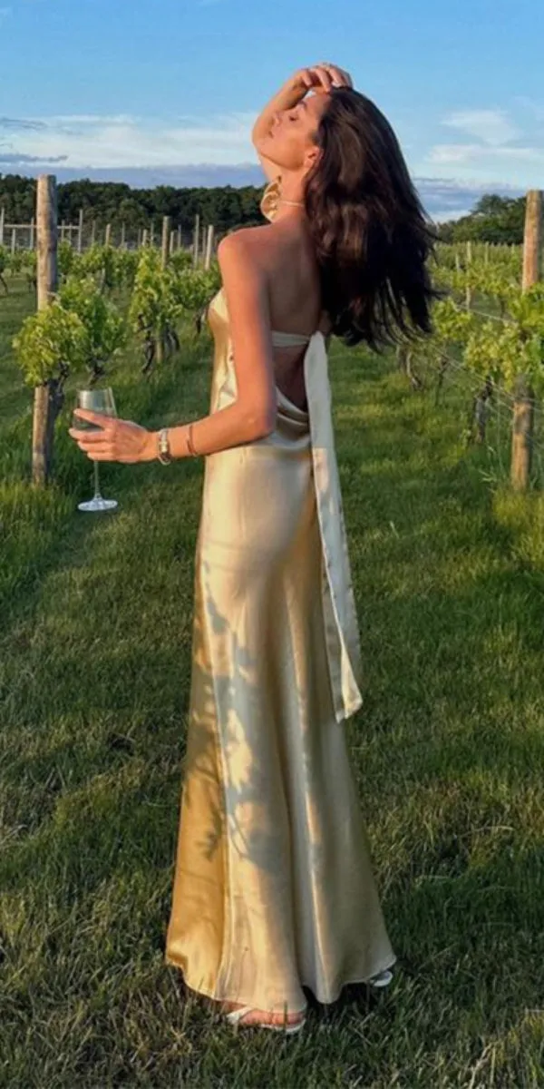 Soft Sweetheart Sleeveless Mermaid Satin Long Evening Prom Dresses Online, OLP643