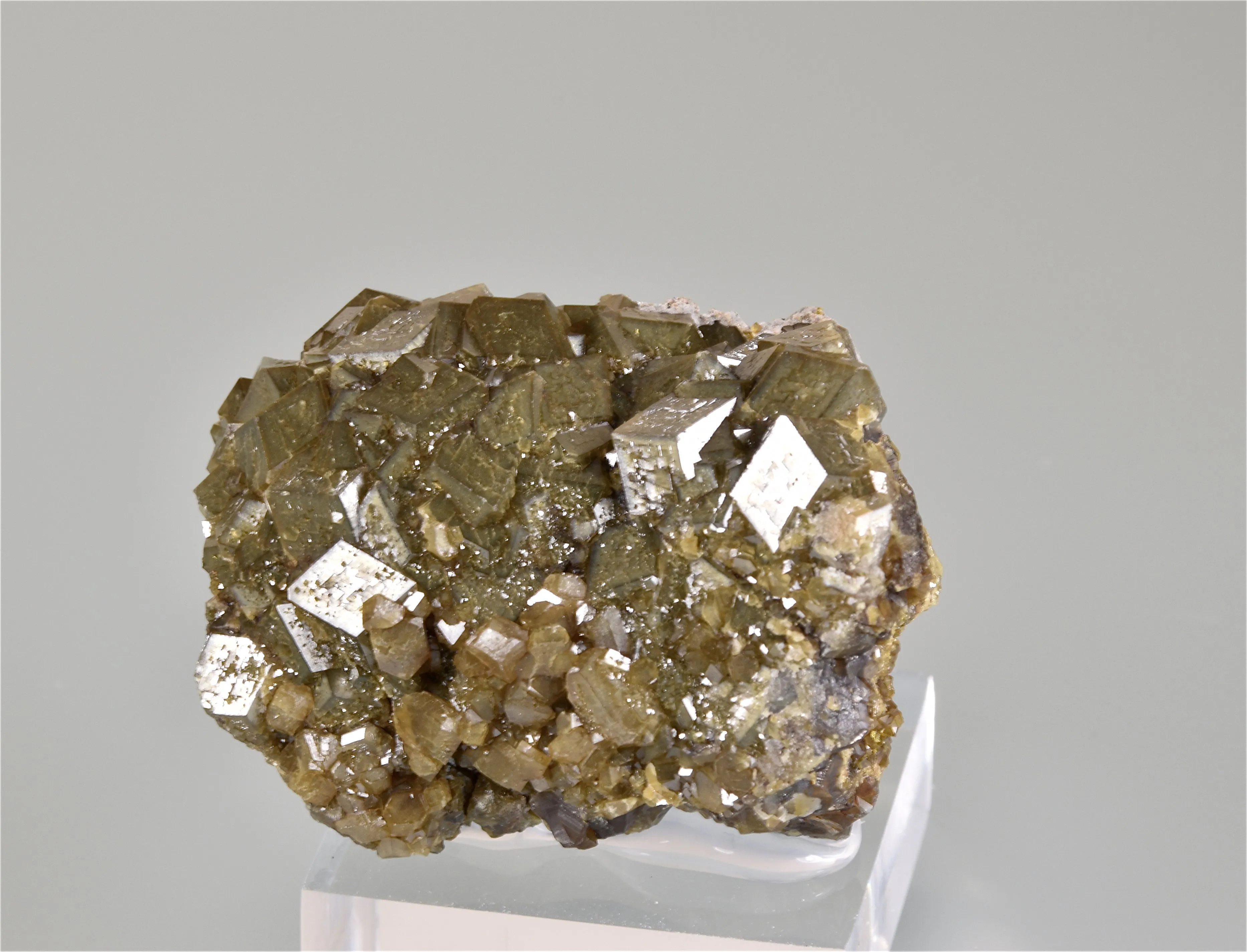 SOLD Andradite, Stanley Butte, Graham County, Arizona, Holzner Collection #830, Miniature 2.0 x 4.0 x 5.0 cm, $60. Online 8/12