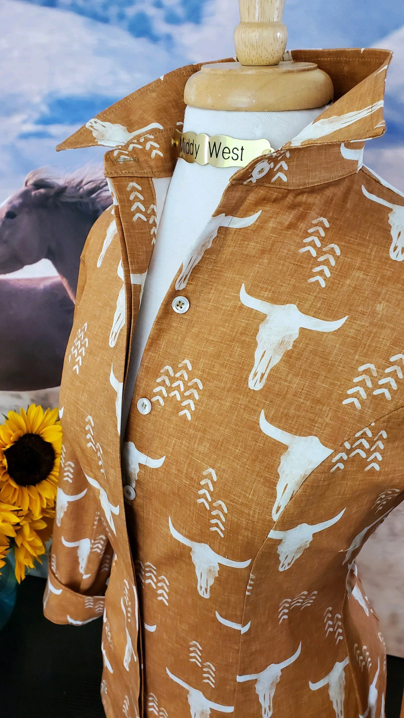 SONORAN SHIRT IN BRONZE