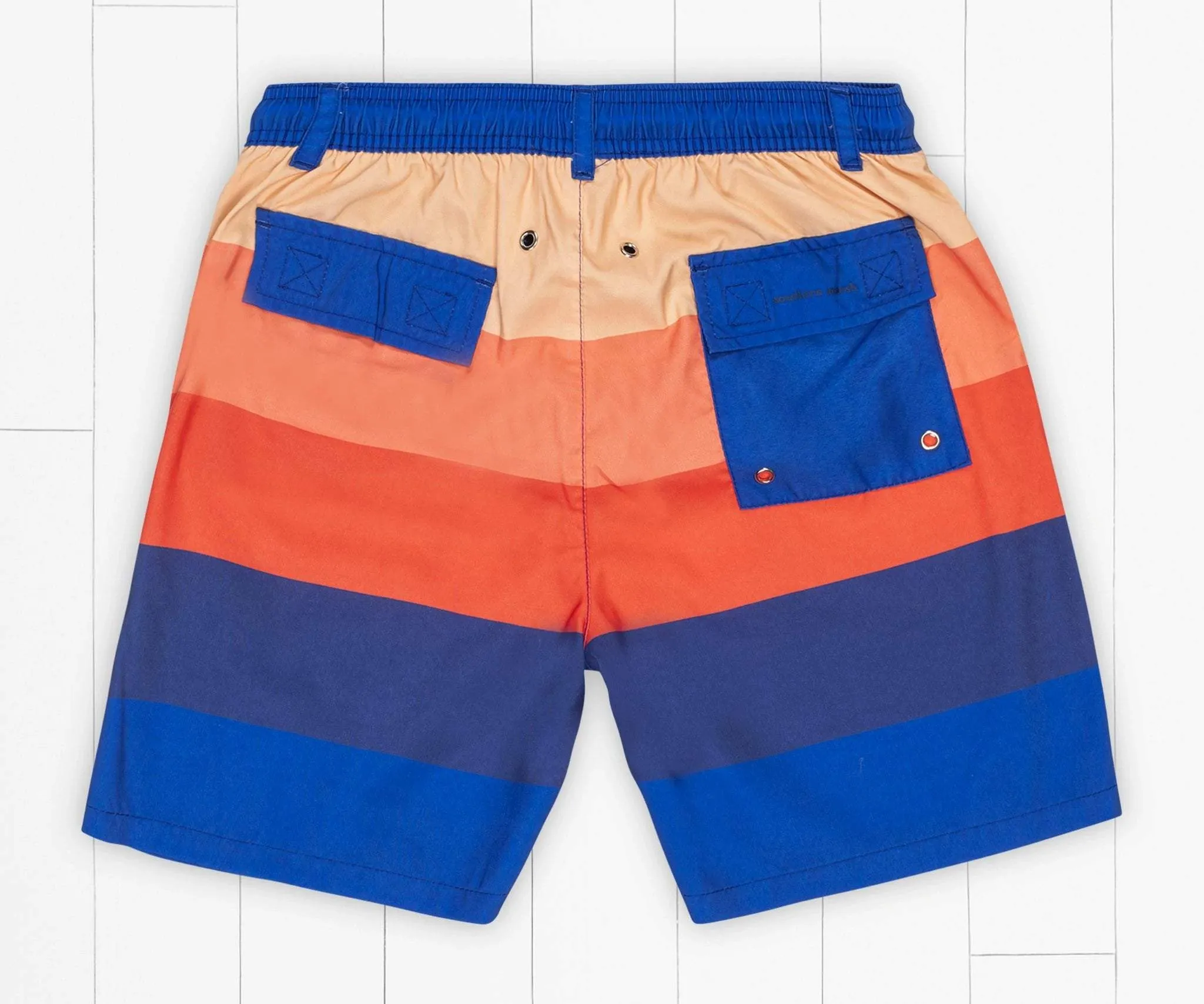 Southern Marsh Youth Harbor Trunk - Horizon Stripe