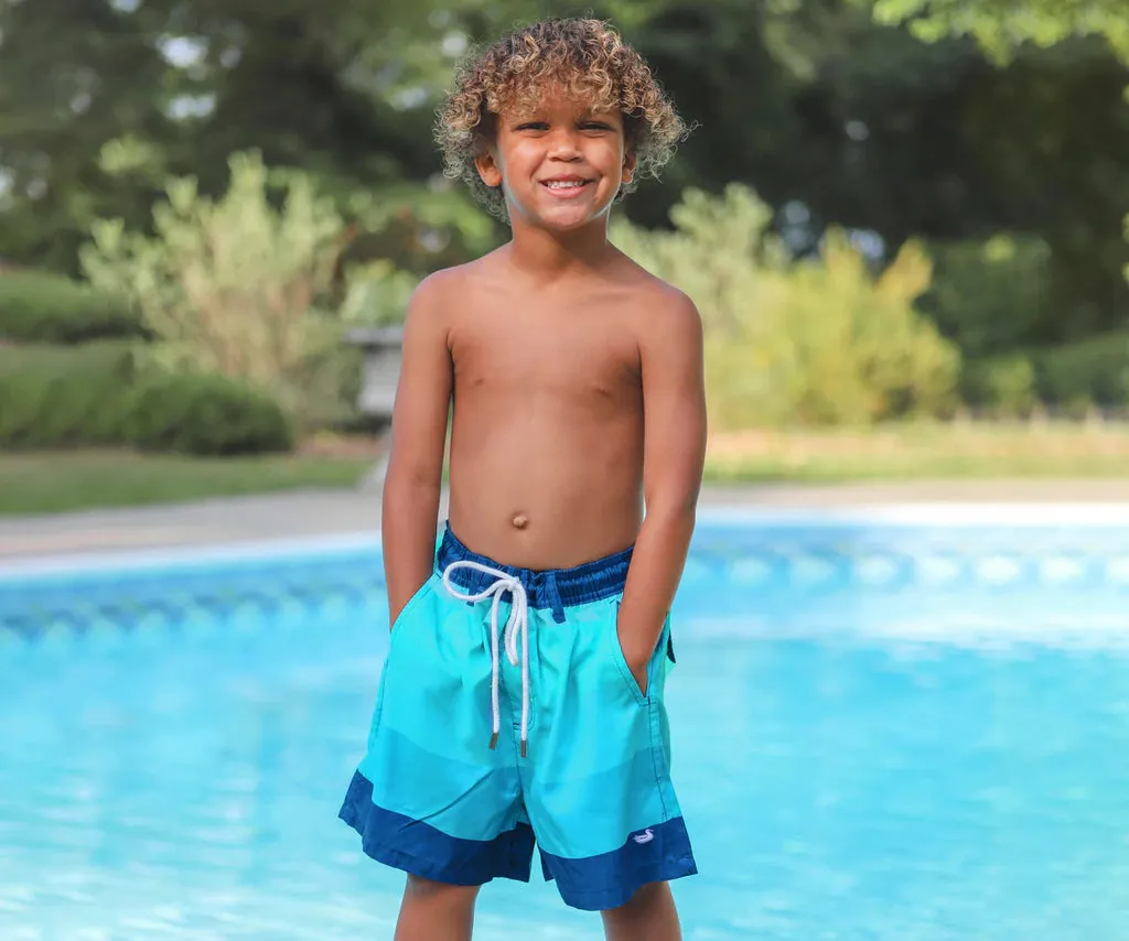 Southern Marsh Youth Harbor Trunk - Horizon Stripe