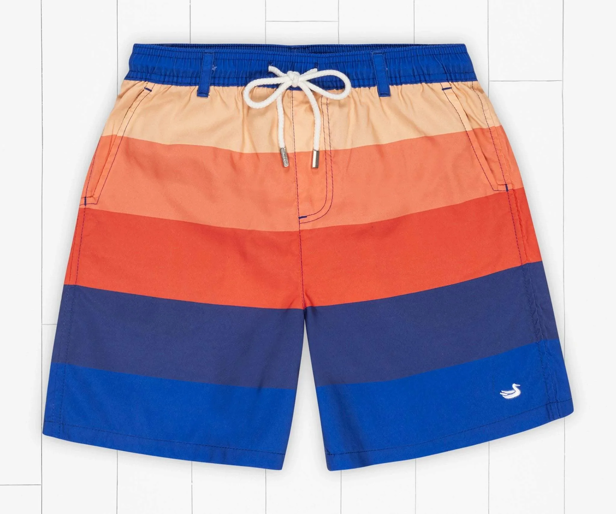 Southern Marsh Youth Harbor Trunk - Horizon Stripe