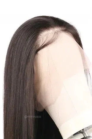Stenie｜Synthetic Swiss Lace Front Wig