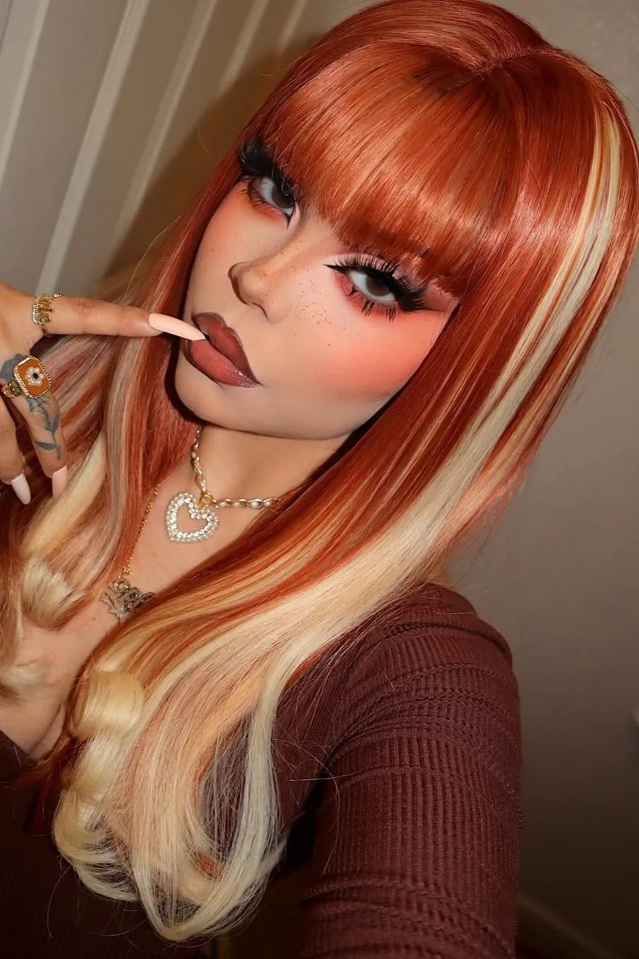 Stenie｜Synthetic Swiss Lace Front Wig