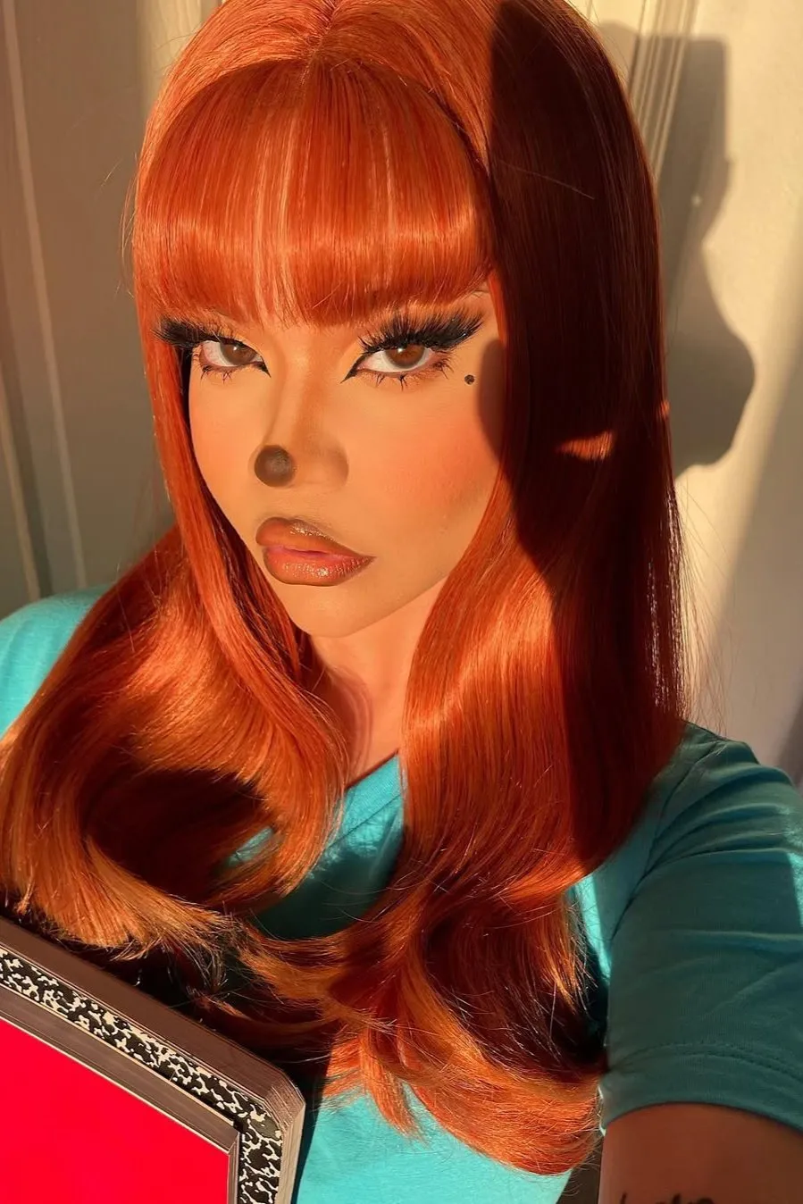 Stenie｜Synthetic Swiss Lace Front Wig