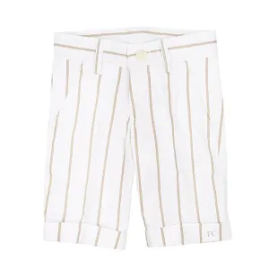 Striped shorts by Manuell & Frank