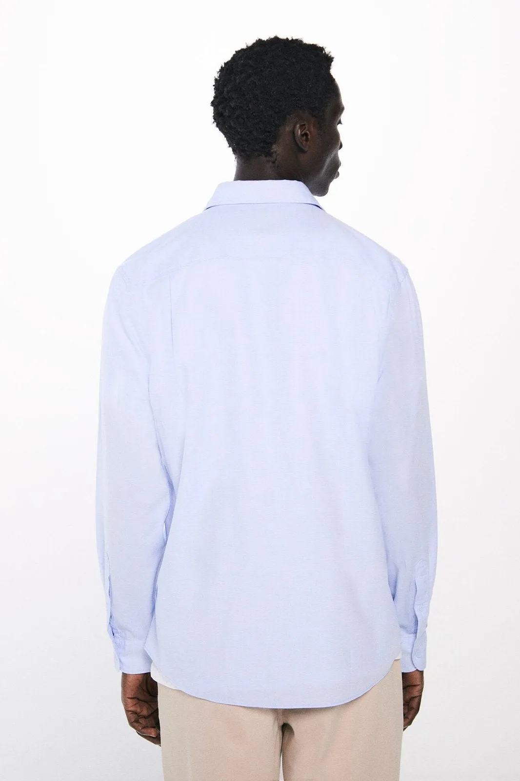 Structured dress shirt - Blue