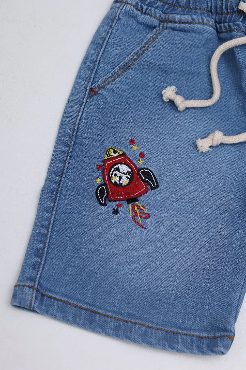 SUMMER - BOY SHORTS - SPACESHIP