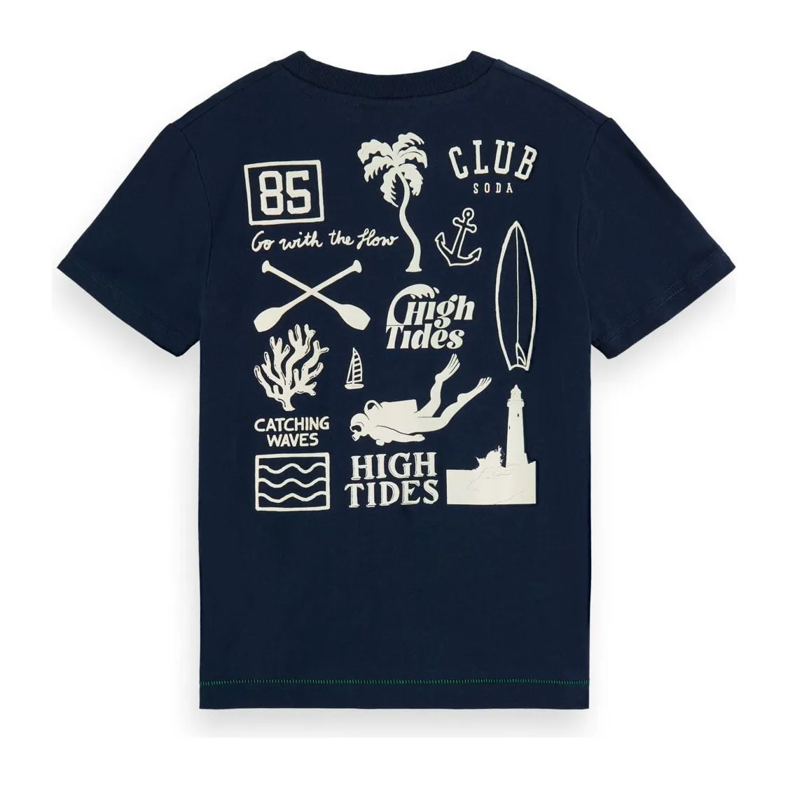 Sunlight Activated Artwork T-Shirt - Night