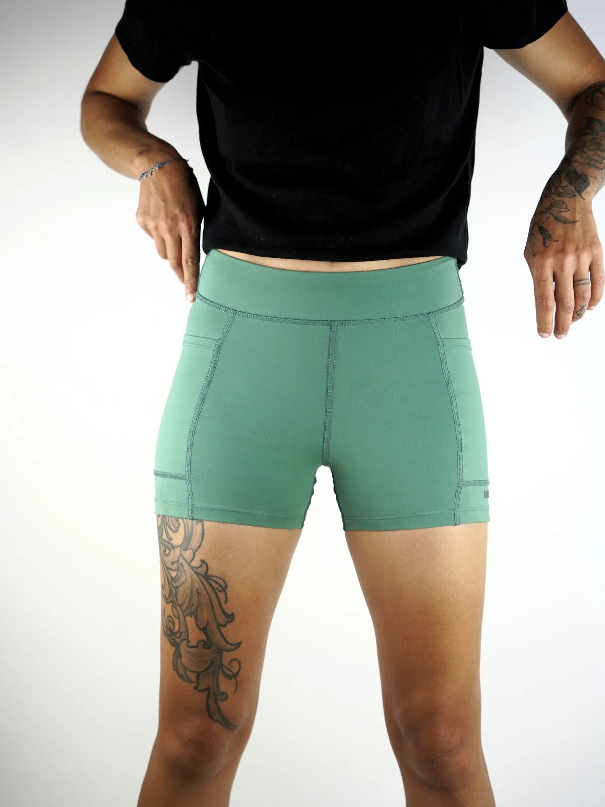 Sunrise Shorties V2: Juniper Green