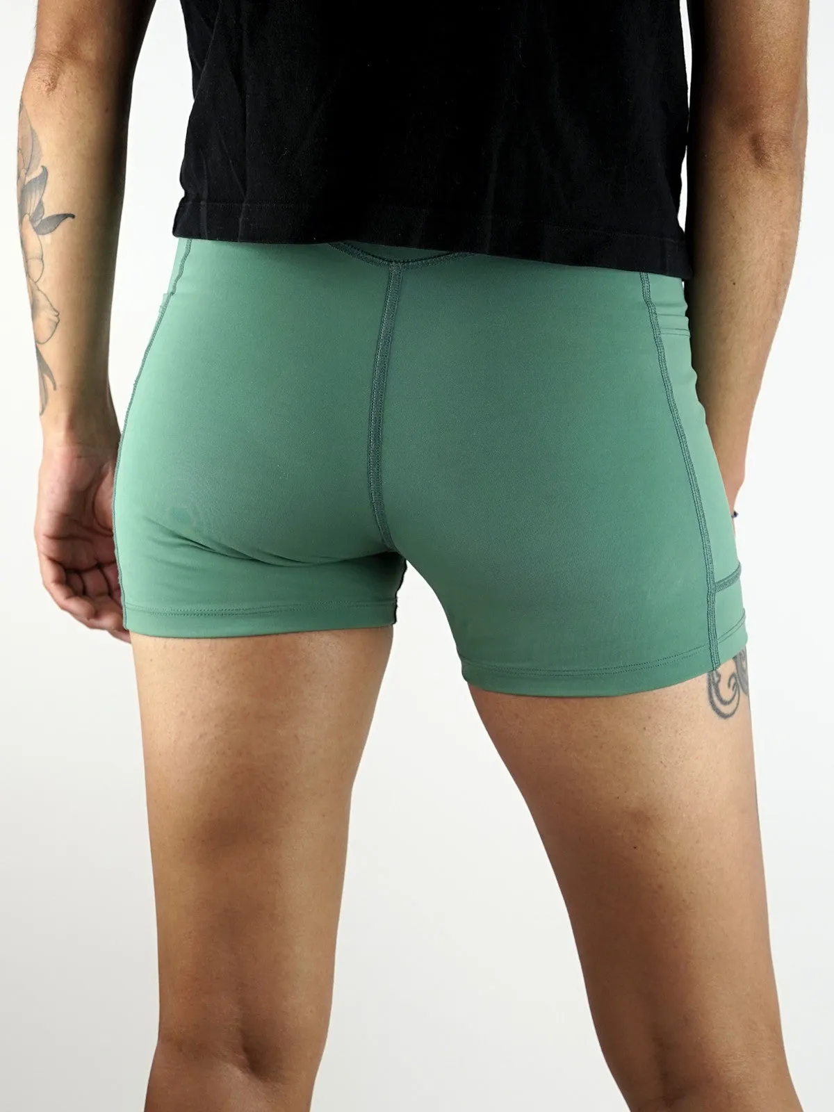Sunrise Shorties V2: Juniper Green