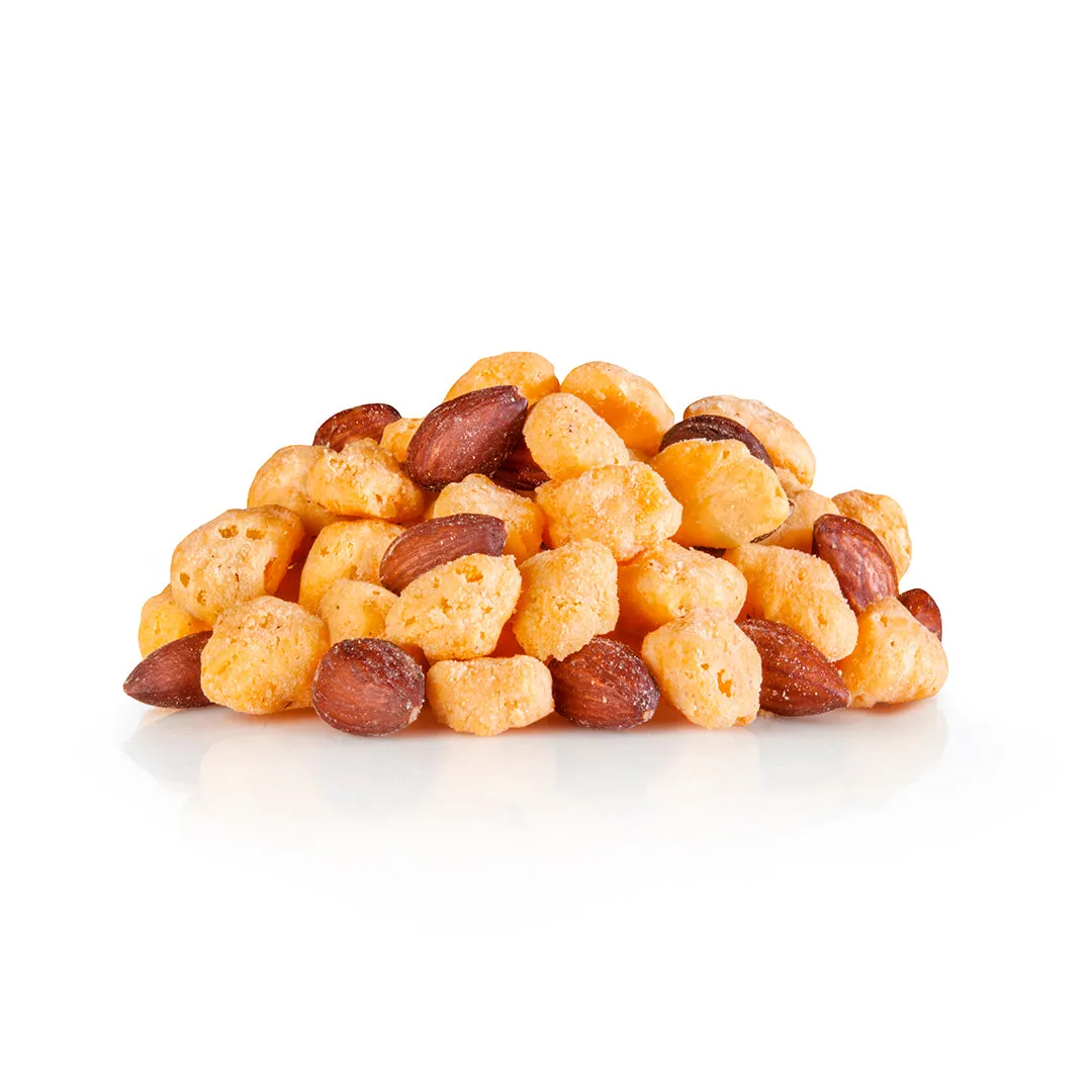 Super Cheesy Crispy Cheddar and Almonds