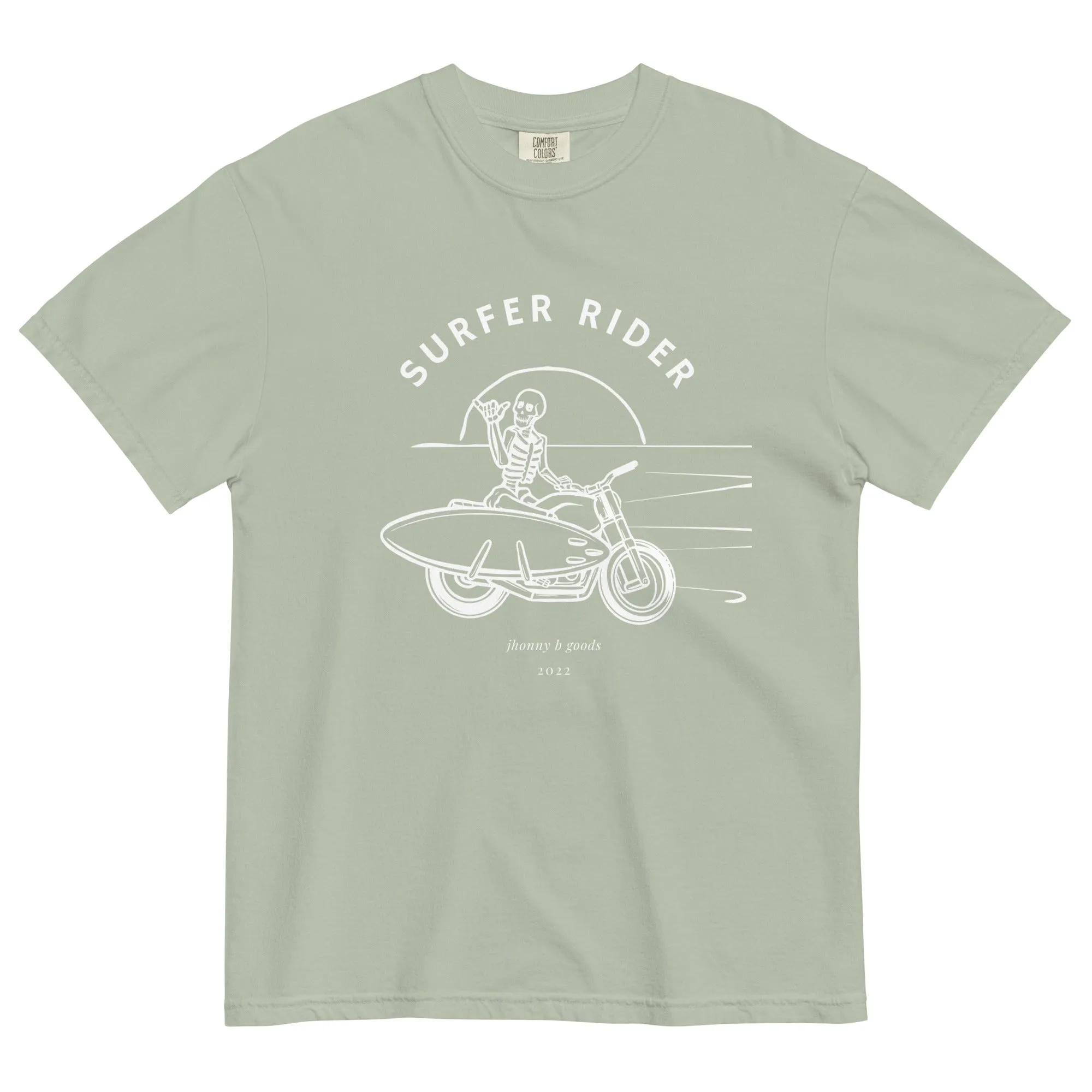 Surfer Rider men garment-dyed heavyweight t-shirt