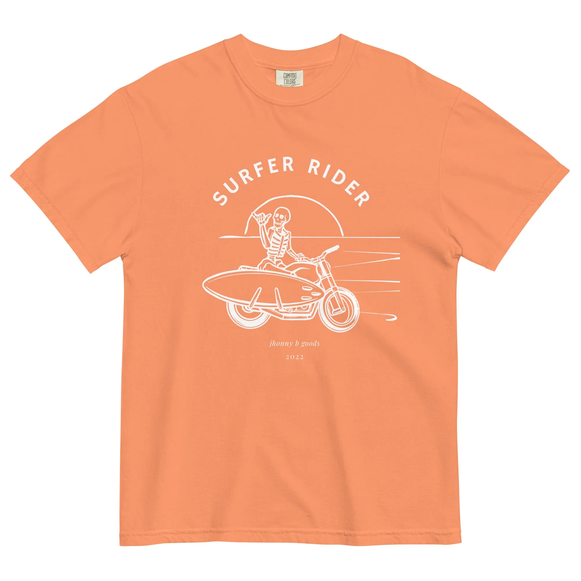 Surfer Rider men garment-dyed heavyweight t-shirt