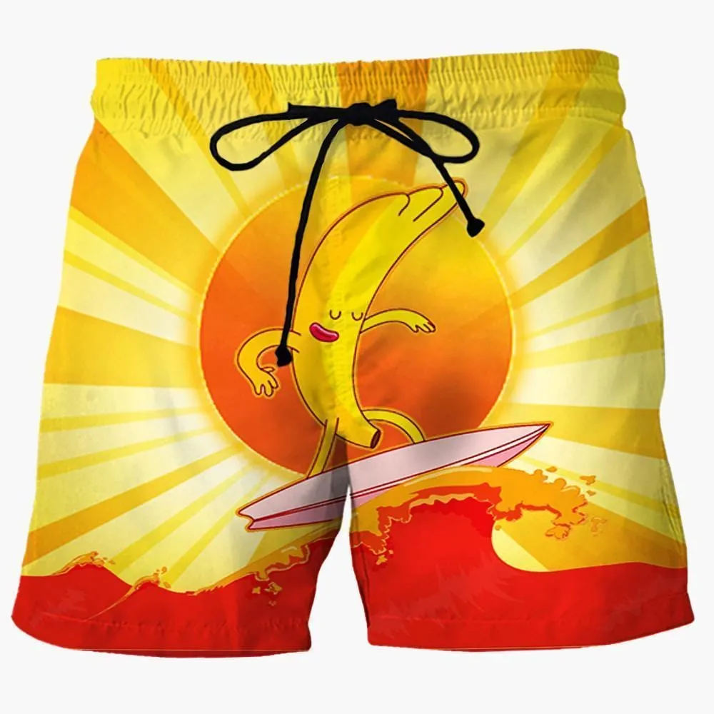Surfing Banana - Men's Shorts