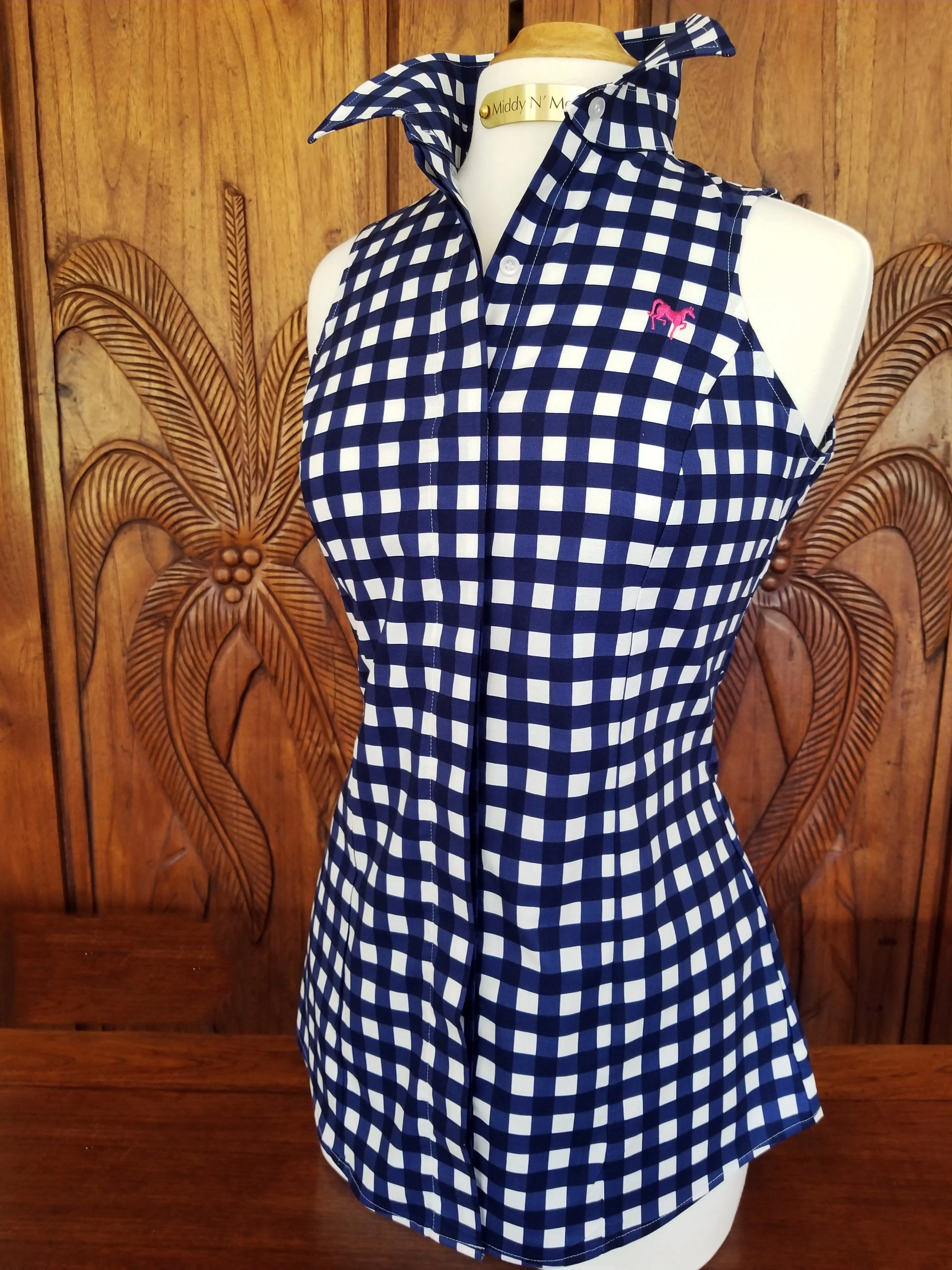 SWEET MELISSA SHIRT IN NAVY