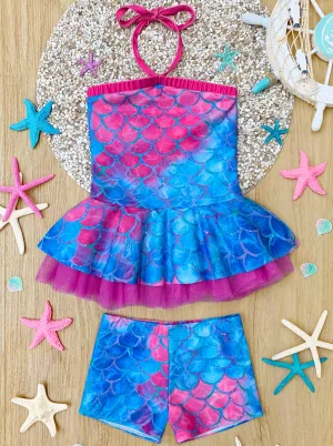Swim With Mermaids Tulle Two Piece Swimsuit