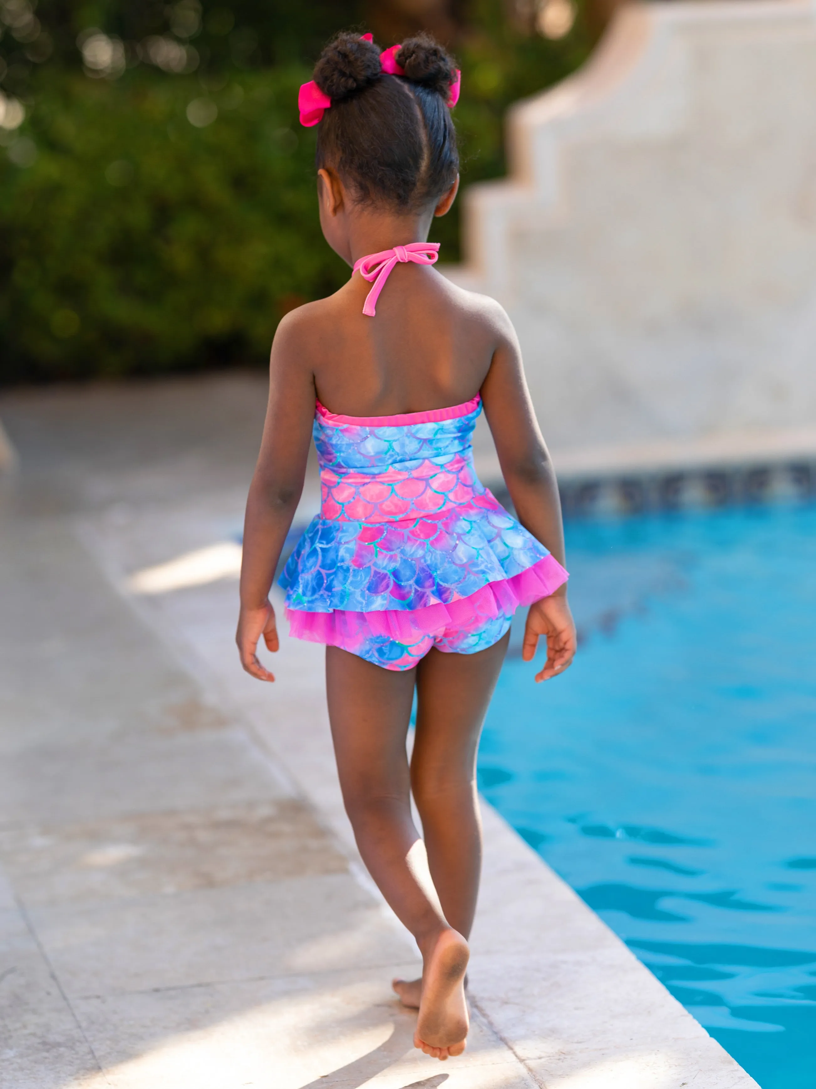 Swim With Mermaids Tulle Two Piece Swimsuit