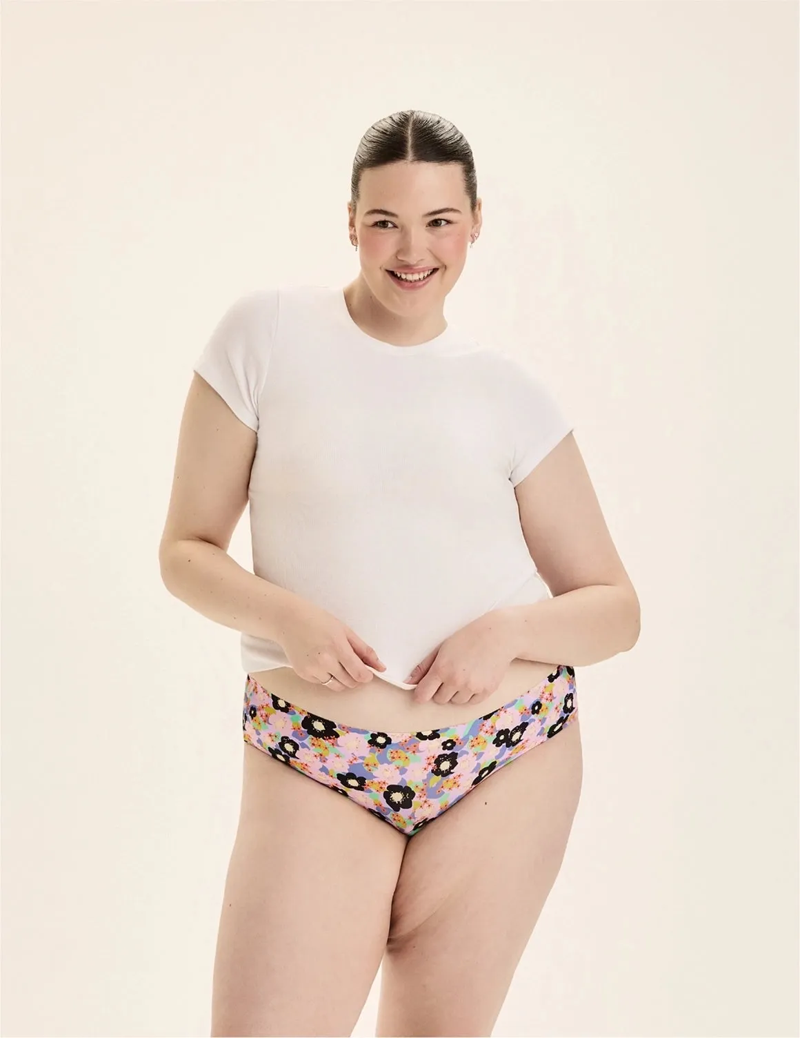 Teen Light Leakproof No-Show Bikini