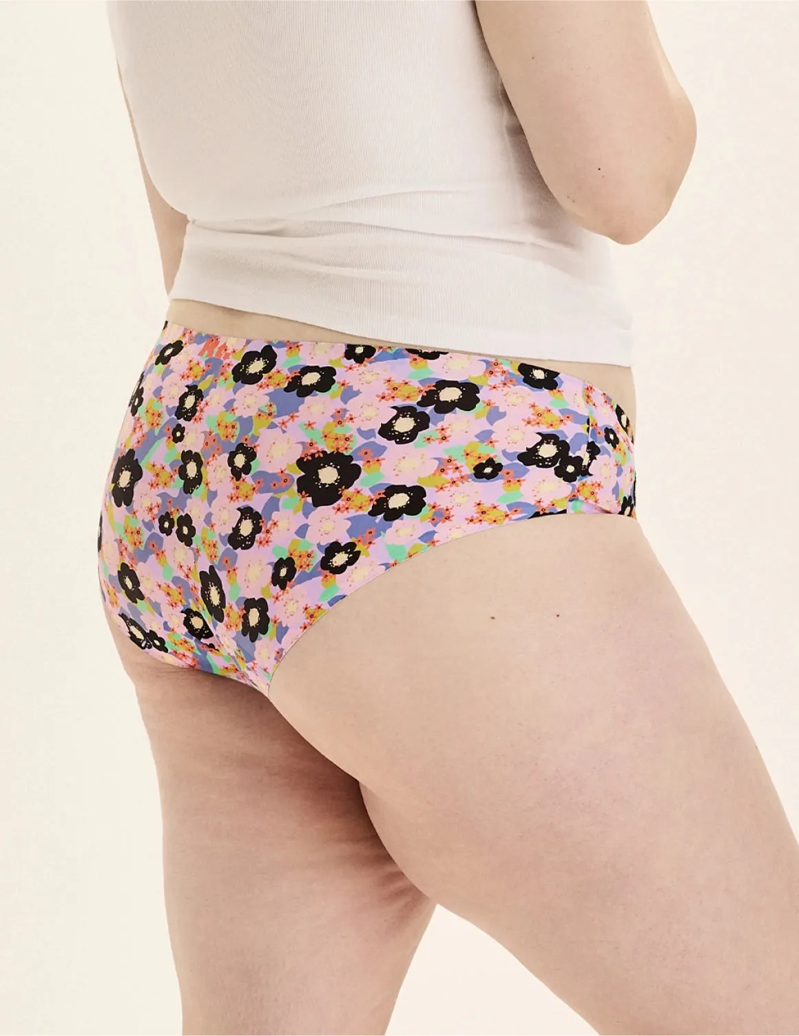 Teen Light Leakproof No-Show Bikini