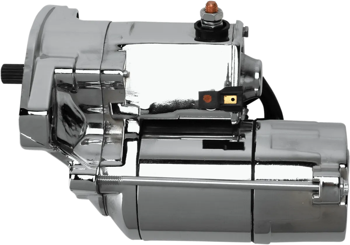 Terry Components 775094 Slugger 1.8kW High-Torque Starter Motor - Chrome/Polished