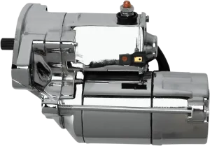 Terry Components 775094 Slugger 1.8kW High-Torque Starter Motor - Chrome/Polished