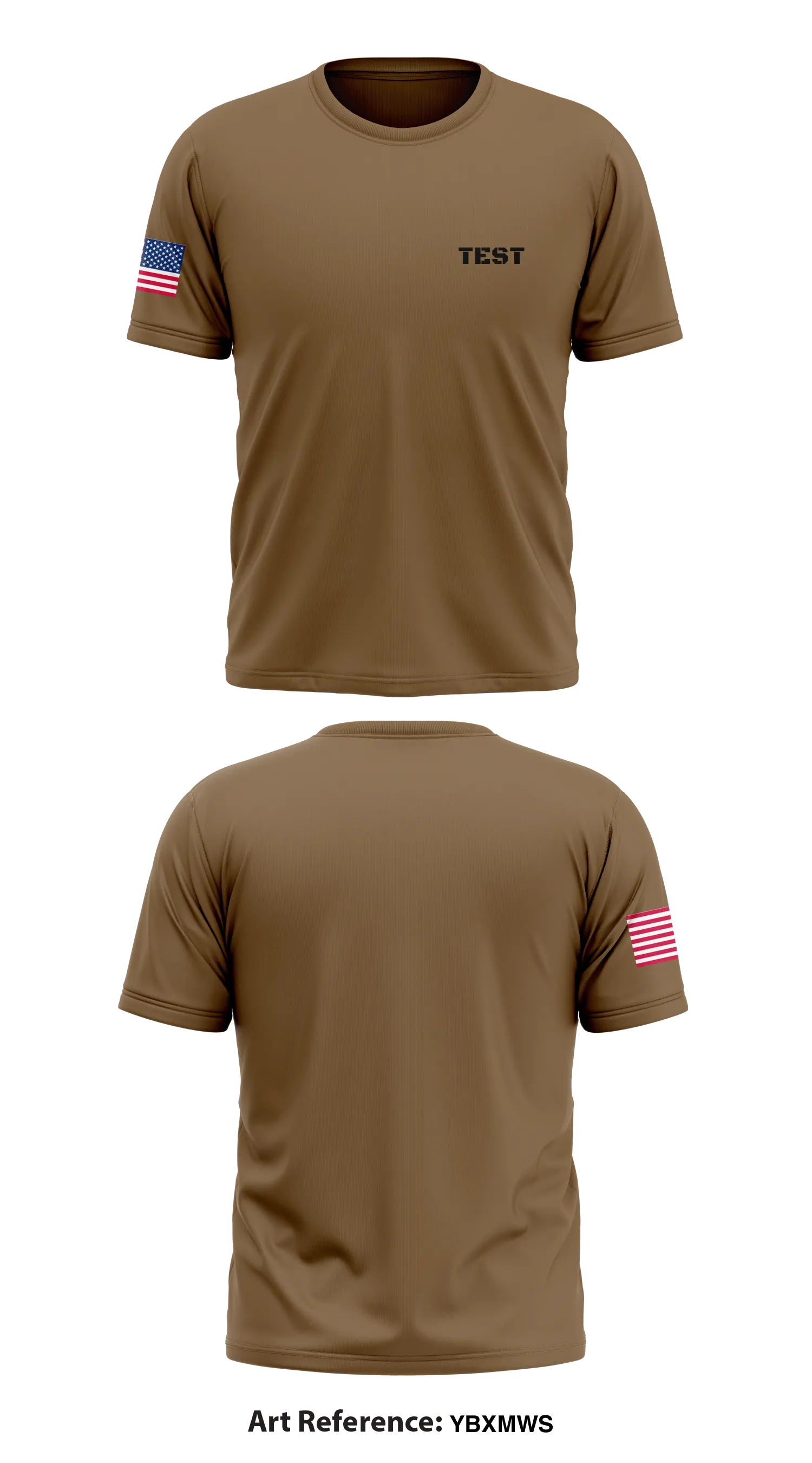 TEST2 Core Men's SS Performance Tee - YBXMWs