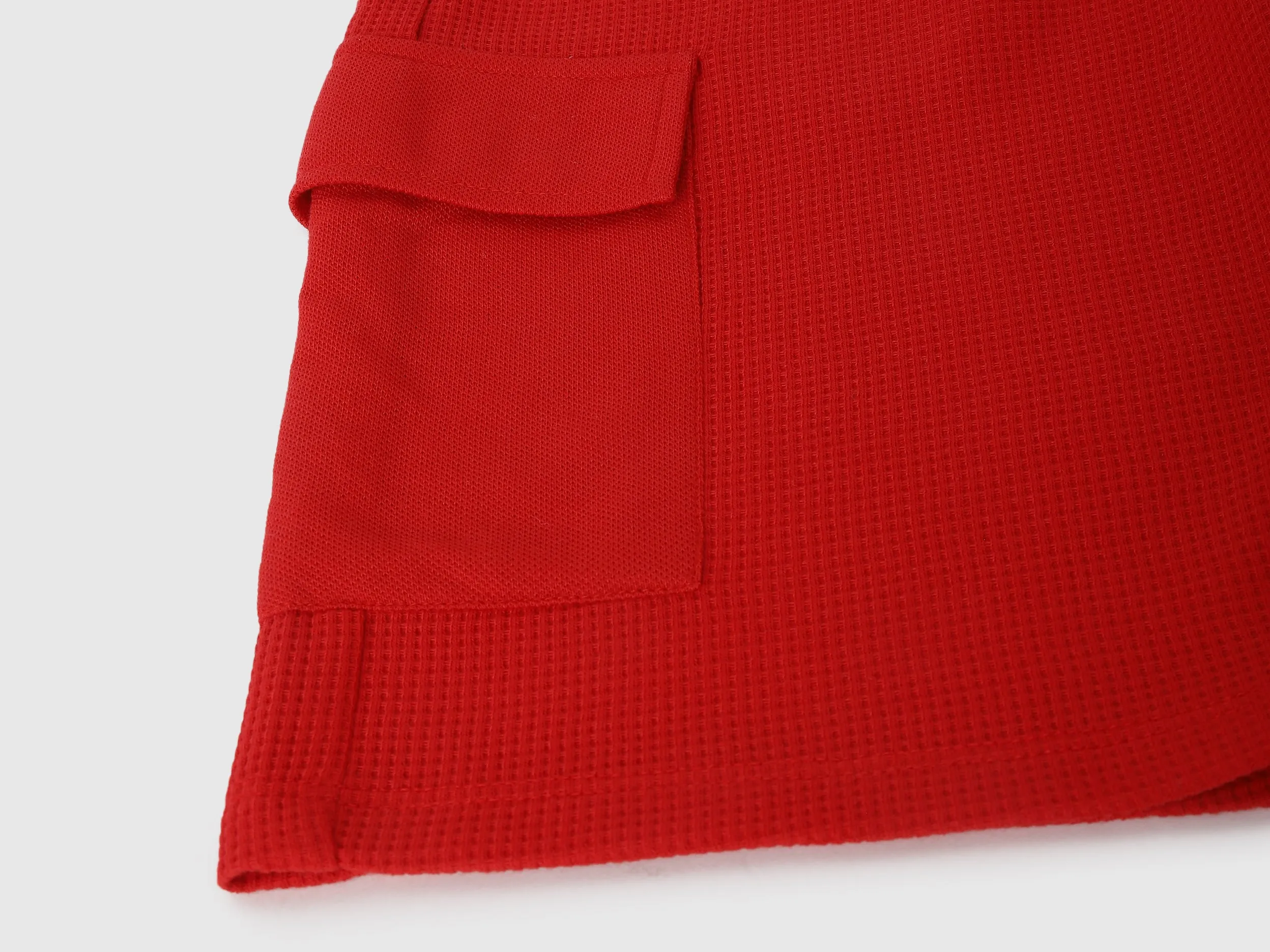 Textured Pattern Shorts