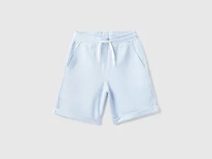 Textured Regular Fit Shorts