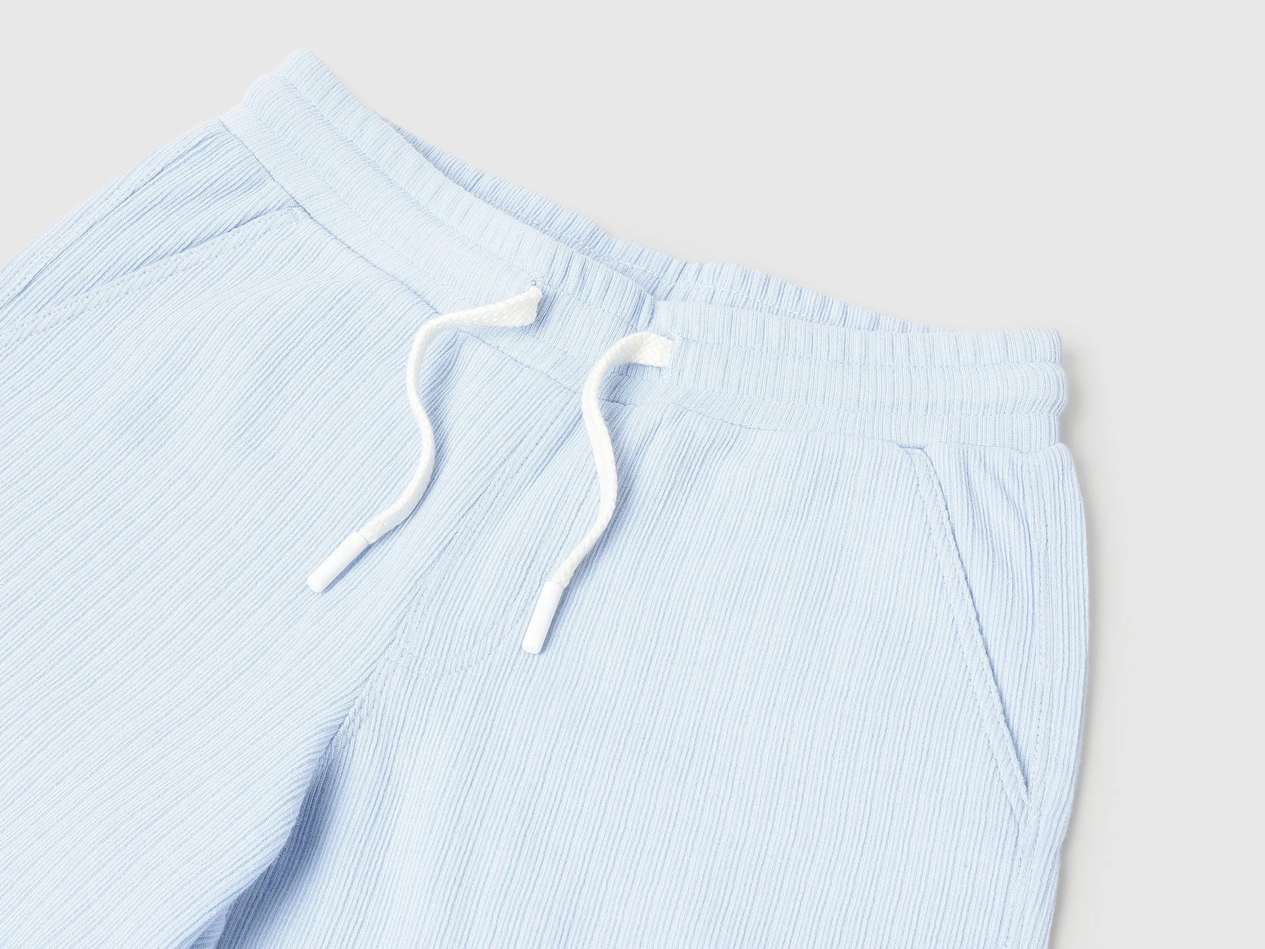 Textured Regular Fit Shorts