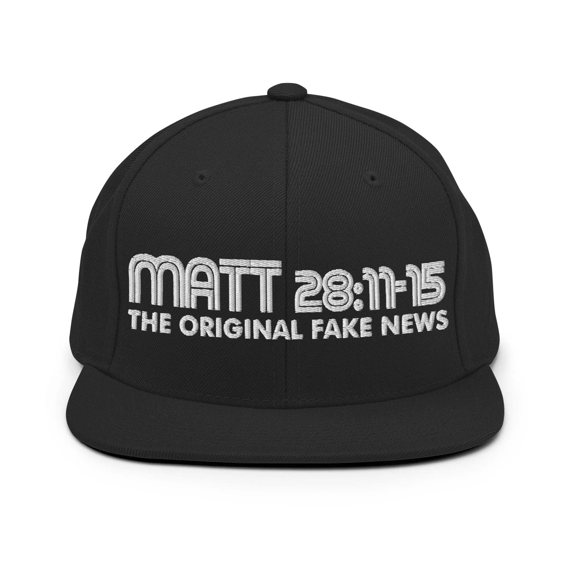 The First Fake News Snapback Hat