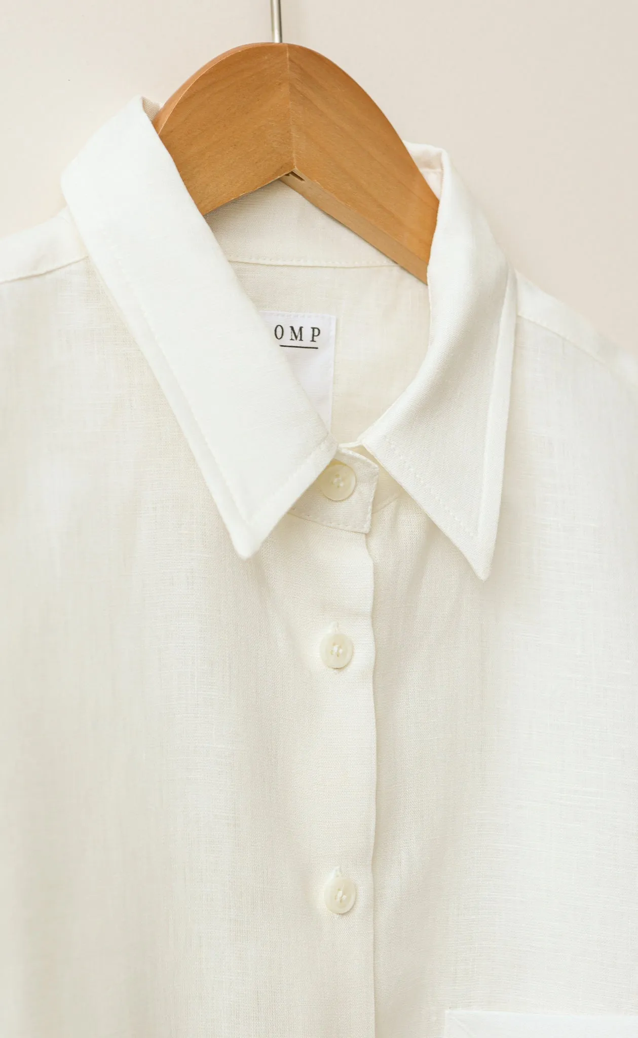 The Friend - Proper Fit - Cream 100% Linen