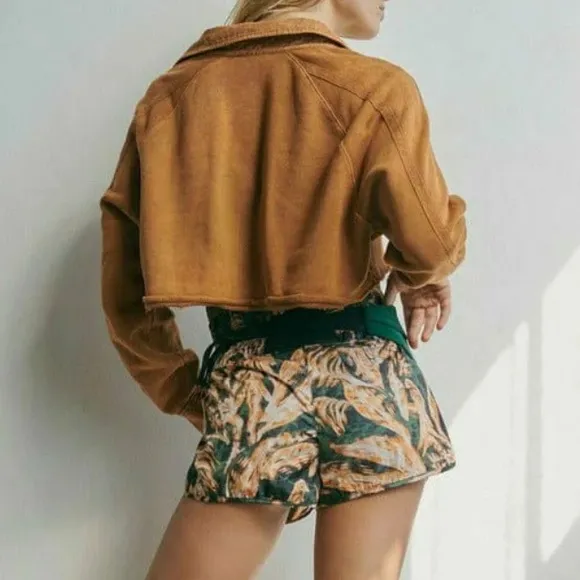 The way home shorts by Free People Movement in size small