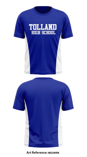 Tolland High School Store 1 Core Men's SS Performance Tee - MG3WRK