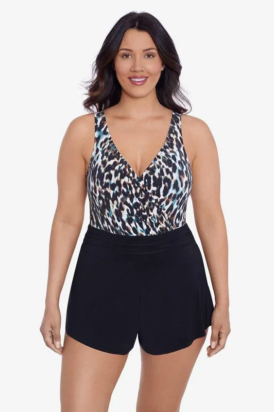 TRIMSHAPER- WOMEN'S 1PC REBECCA SWIM ROMPER