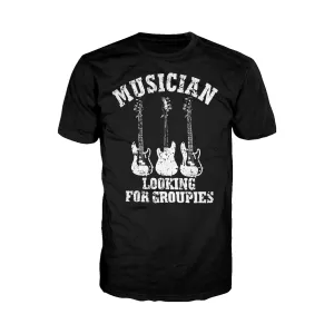 UA Just for Lolz Musician Looking for Groupies Men's T-shirt (Black)