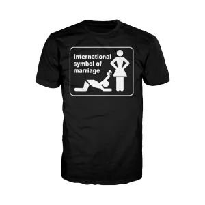 UA Just for Lolz Symbol of Marriage Men's T-shirt (Black)