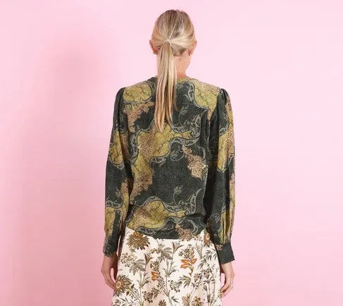 Ulla Johnson Adelaide Blouse - Alpine