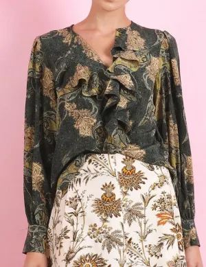 Ulla Johnson Adelaide Blouse - Alpine