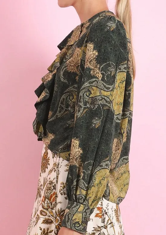 Ulla Johnson Adelaide Blouse - Alpine