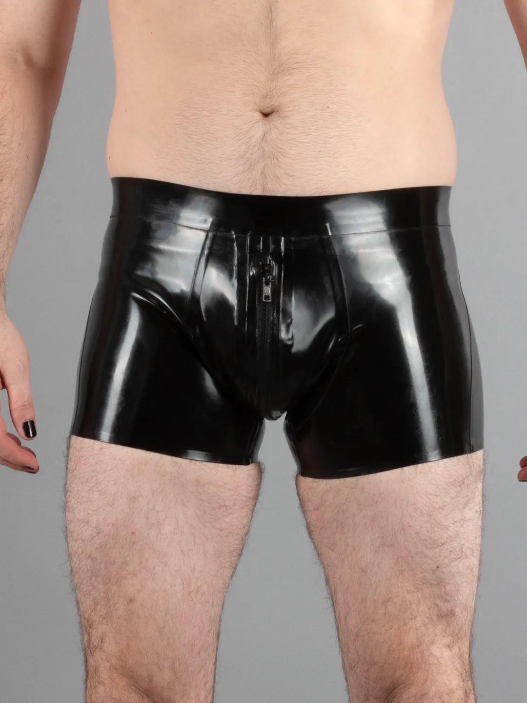 Ultimate Latex Zip Shorts
