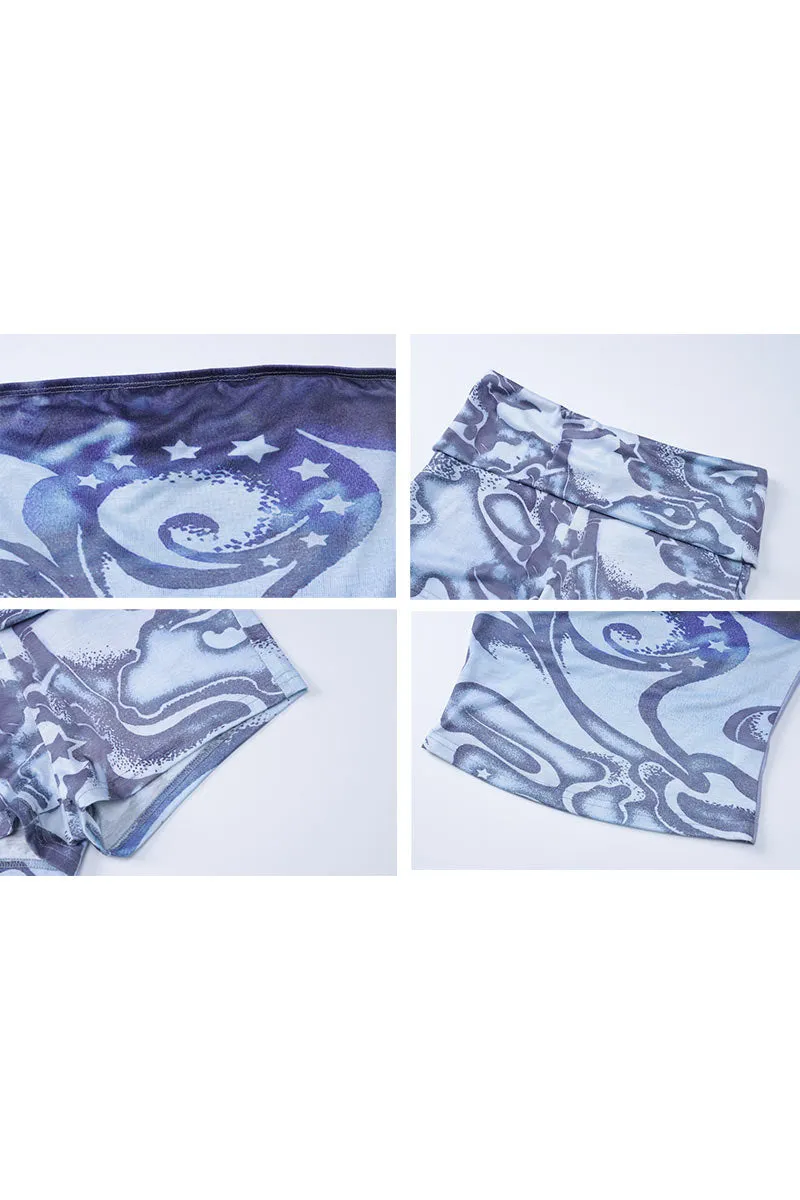UM0201 Graphic Tube and Shorts Set