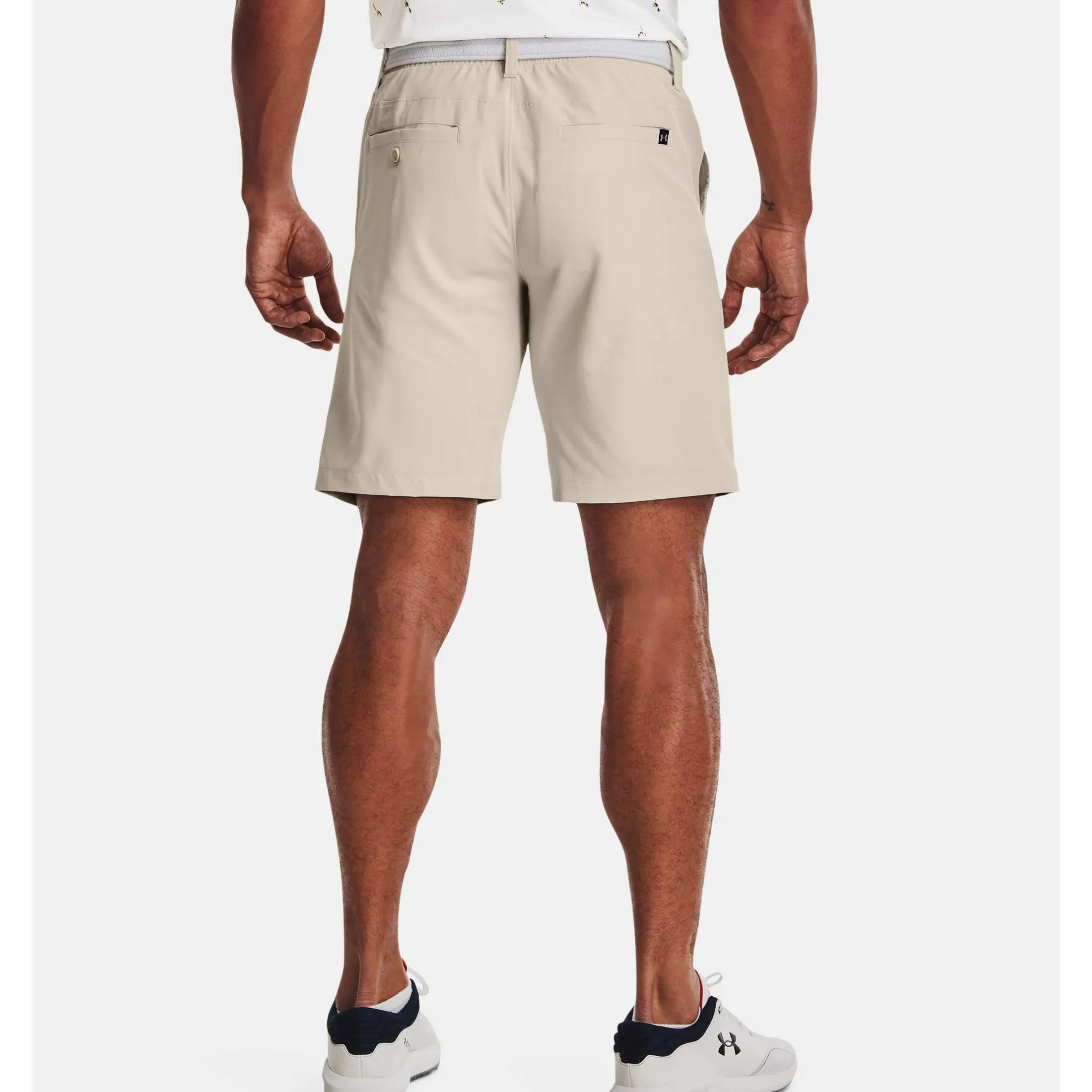 Under Armour Mens Drive Golf Golf Shorts - SUMMIT WHITE/HALO GRAY