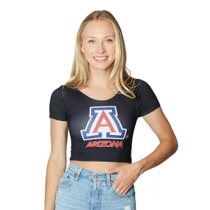 University of Arizona Black Babydoll Tee