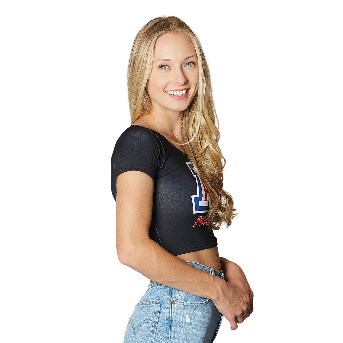 University of Arizona Black Babydoll Tee