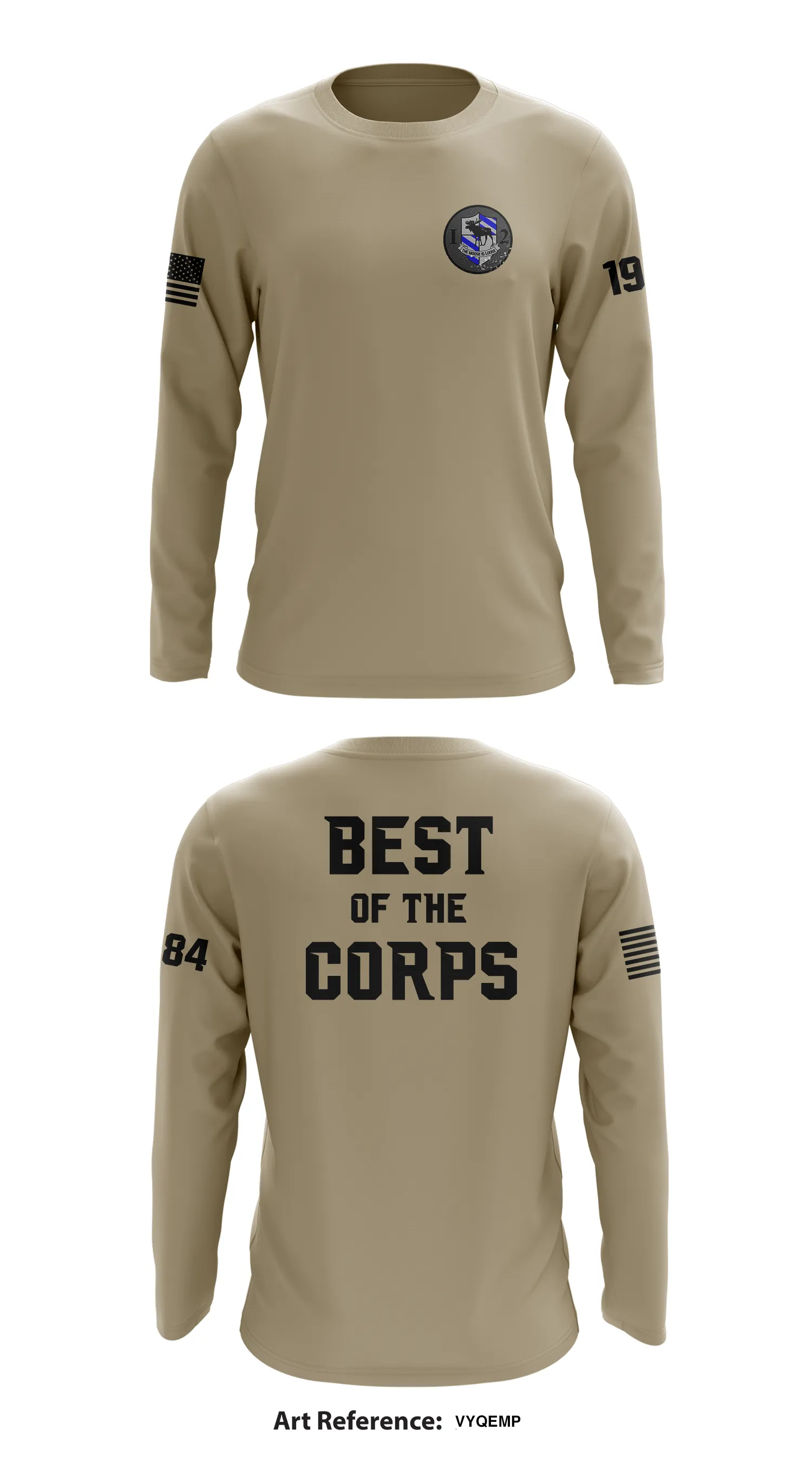 USMA I-2 Store 1 Core Men's LS Performance Tee - VYQEmP