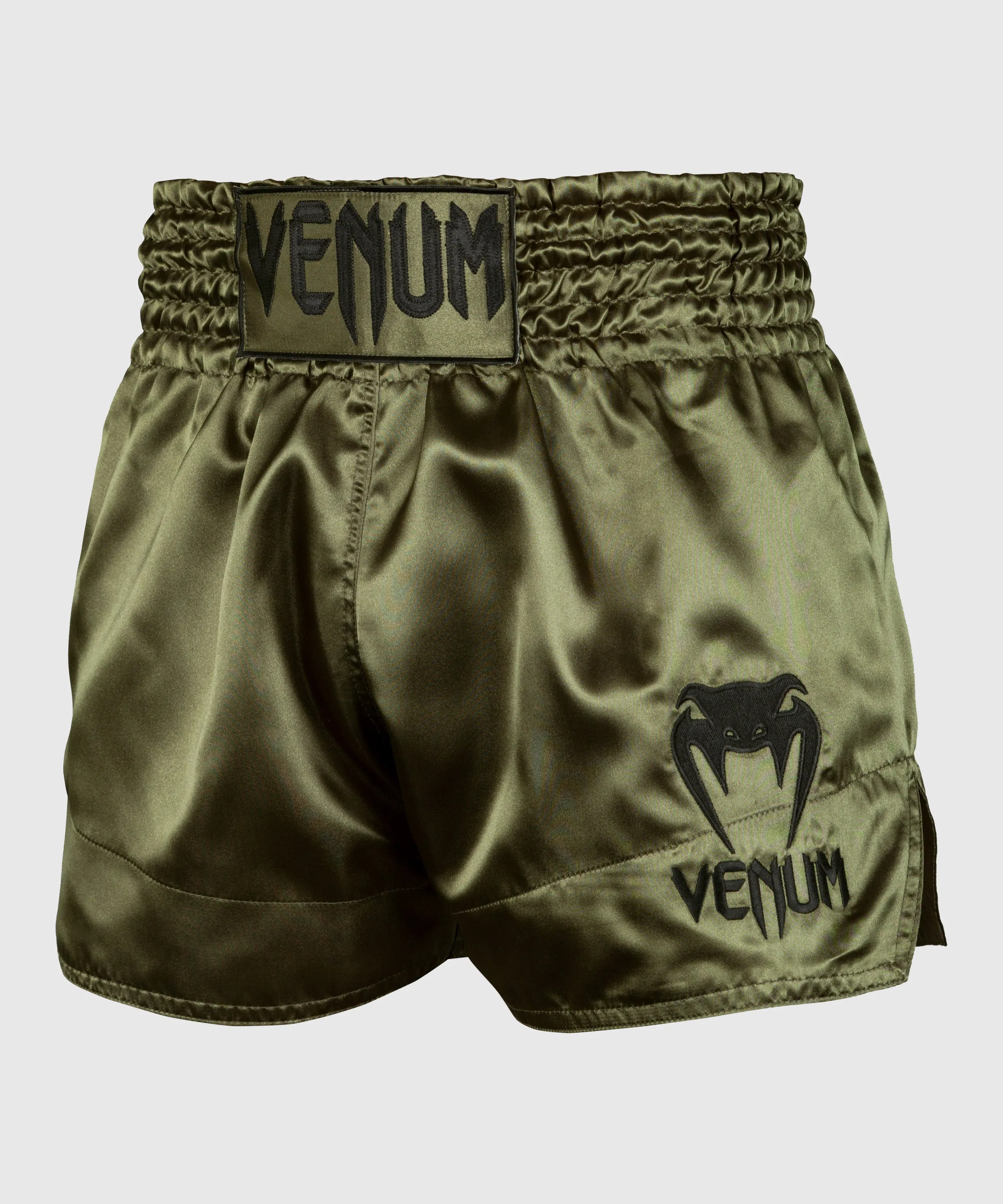 Venum Muay Thai Shorts Classic - Khaki/Zwart